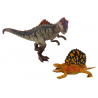 Dinosaur Figurines Dimetrodon Allosaurus Set 2 részes