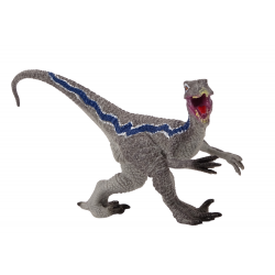 Dinoszaurusz gyűjthető figura Velocitaptor szürke 1El