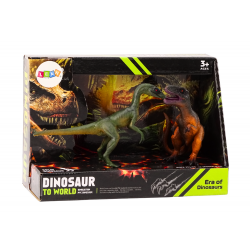 Dinoszaurusz figurák Tyrannosaurus Compsognathus 2 darabos készlet