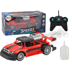 RC Sentence Car 1:20 Smoke Effect Lights Red